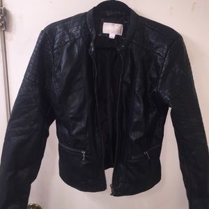 Leather jacket